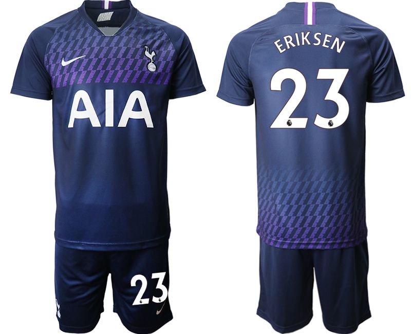 Men 2019-2020 club Tottenham Hotspur away #23 blue Soccer Jerseys->->Soccer Club Jersey
